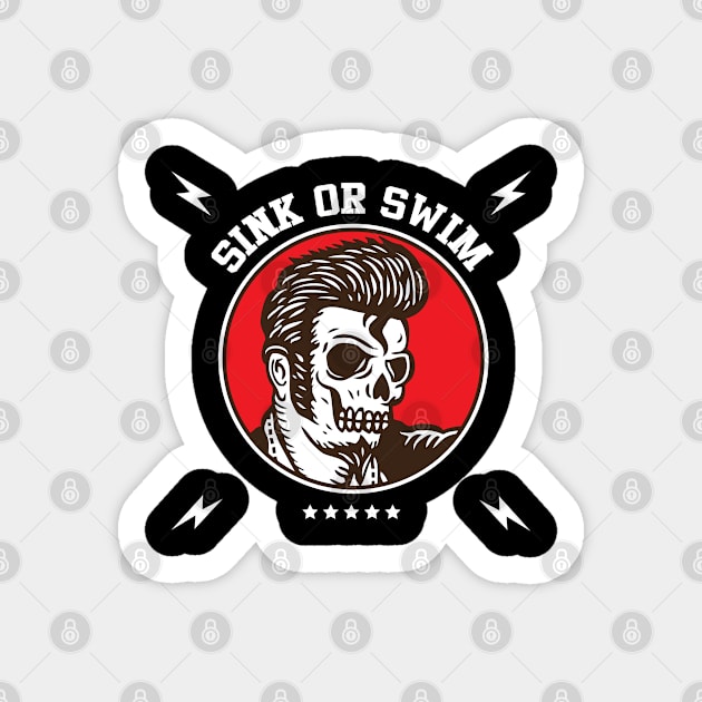 Sink or Swim(The Gaslight Anthem) Sticker by Rooscsbresundae